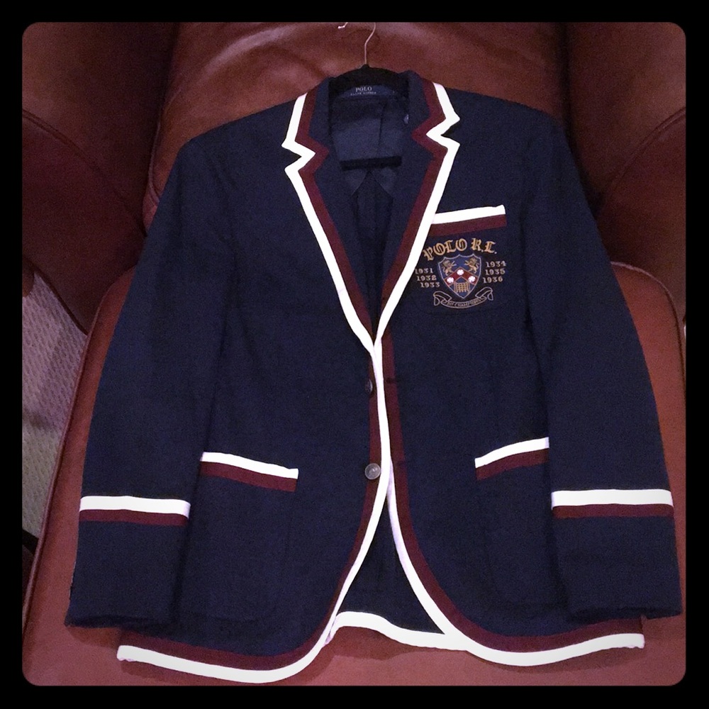 Polo Ralph Lauren Men’s Blue Rowing Blazer